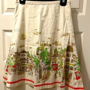 JCrew women’s a-line Parisian skirt.